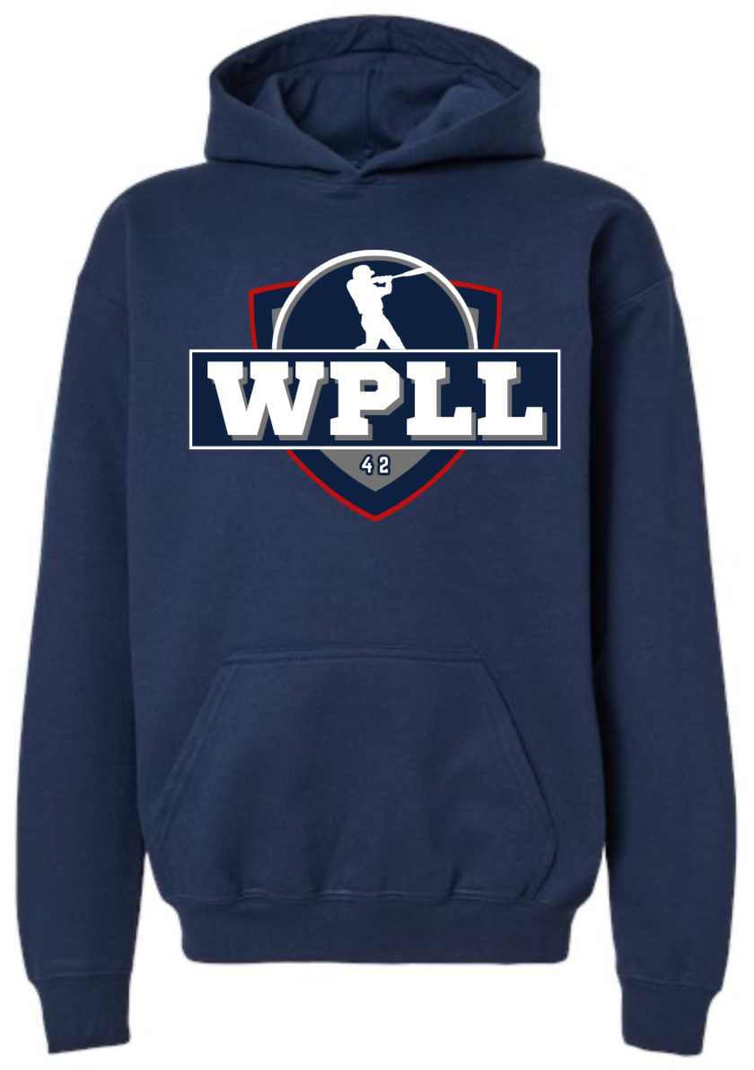 WPLL Hoodie | Navy (Logo: WPLL Shield)