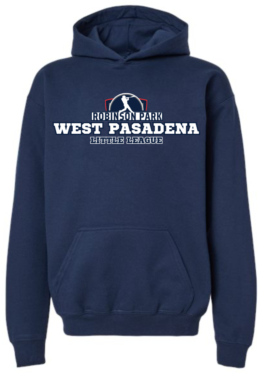 WPLL Hoodie | Navy (Logo: Robinson/West Pasadena)