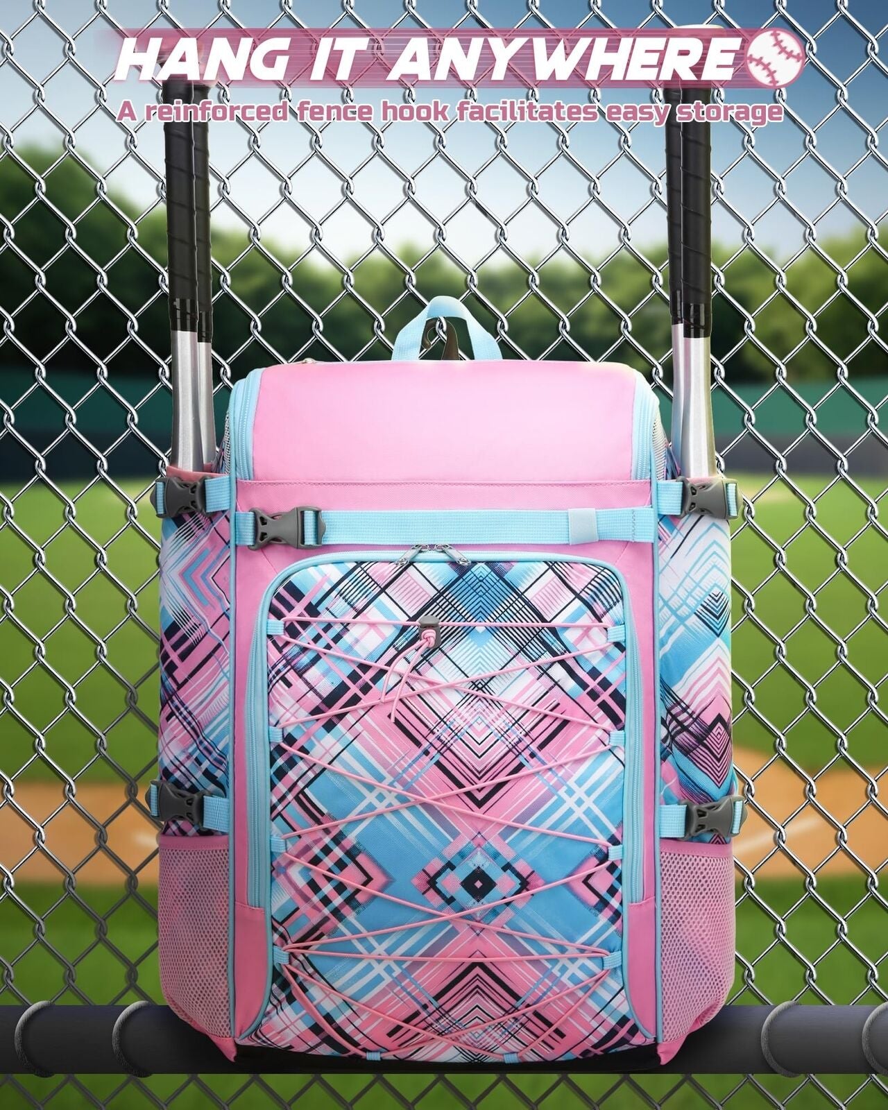 Catcher Bag for Catcher Gear Set Baseball Softball Catcher Backpack for Helme...