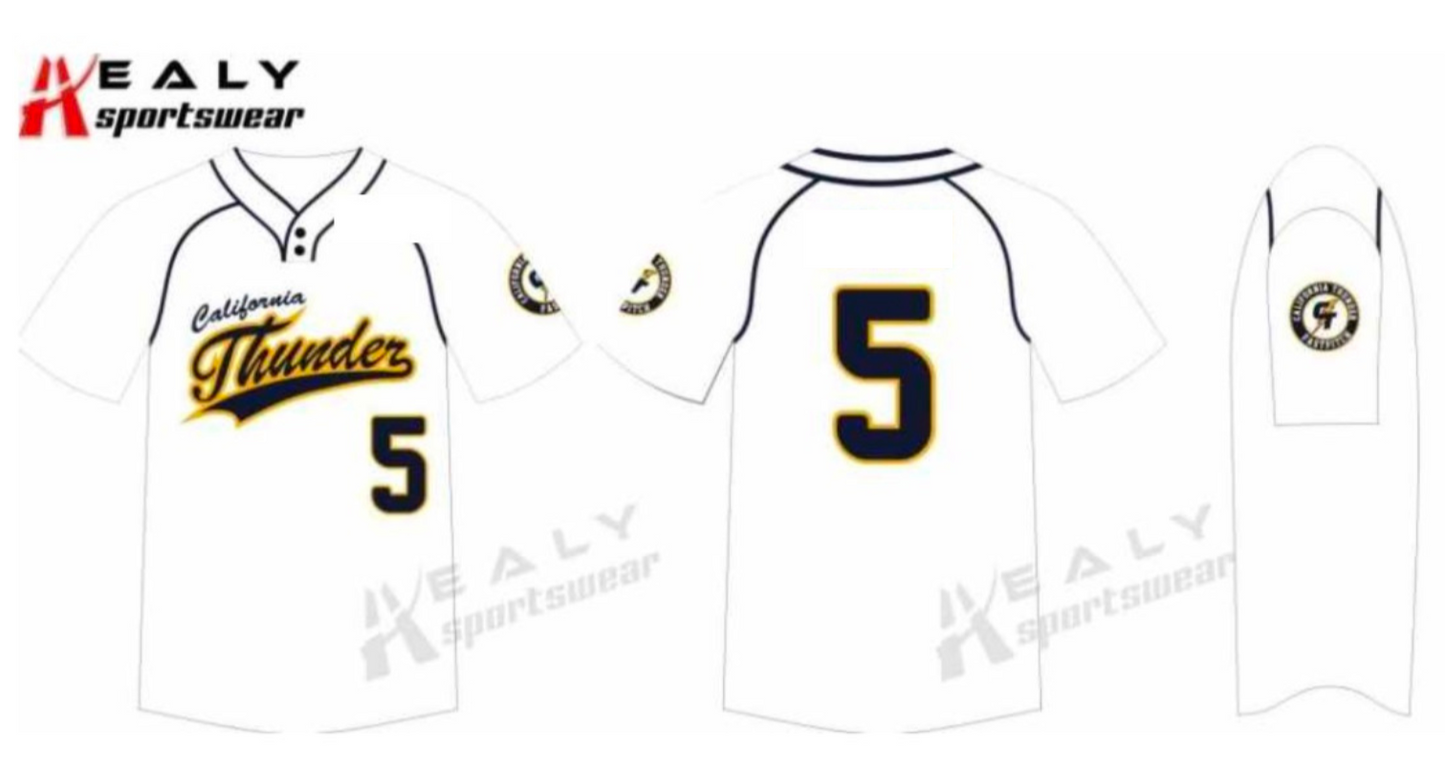 CT Showcase Jerseys (Navy; Gold; White)