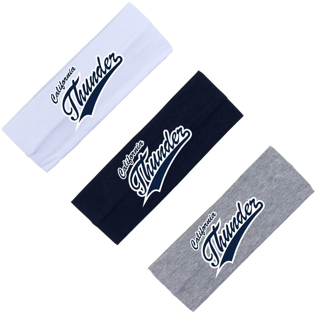 CT Head Band (Navy/White Thunder Logo)