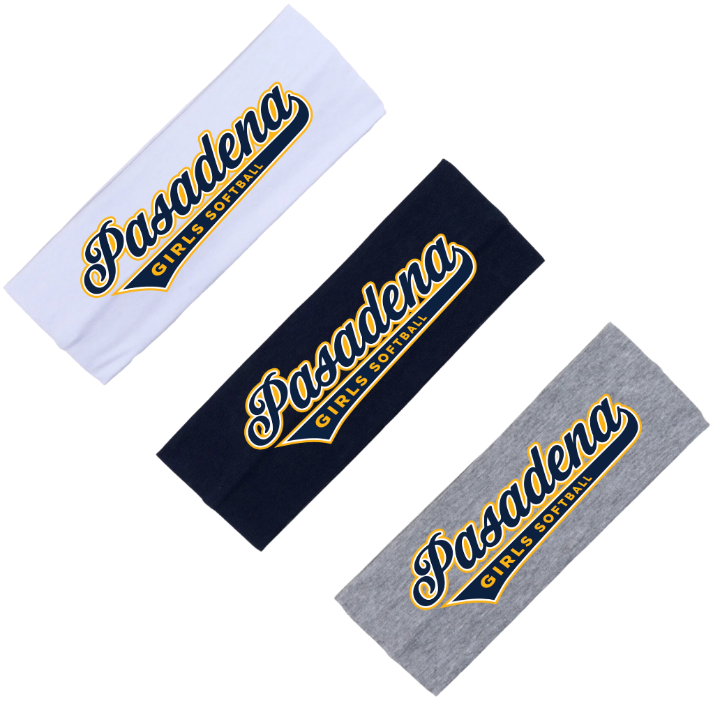 PGSA Head Band (Navy/Gold Pasadena Logo)