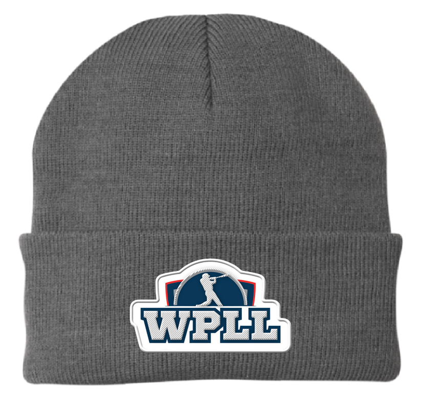 WPLL Beanie | Charcoal (Logo: WPLL Logo)