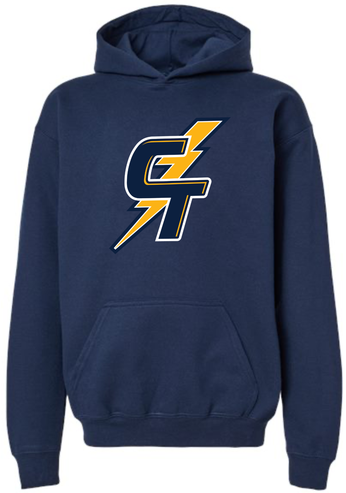 CT Hoodie| Navy (Logo: CT Bolt)