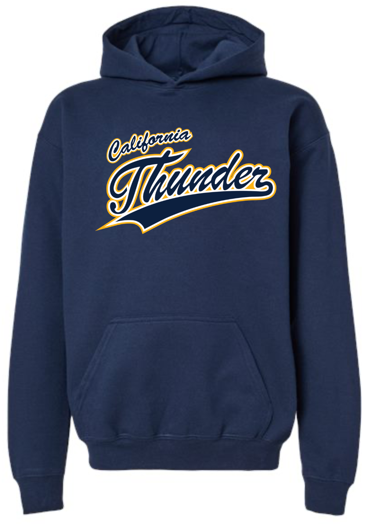 CT Hoodie | Navy(Logo: Navy w/Gold Thunder)