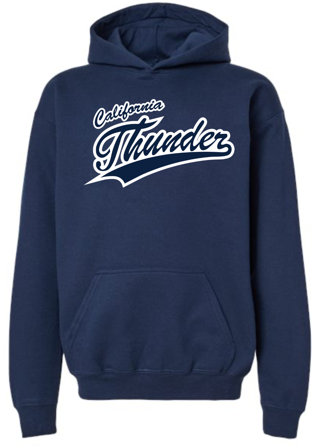 CT Hoodie | Navy (Logo: Navy w/White Thunder)