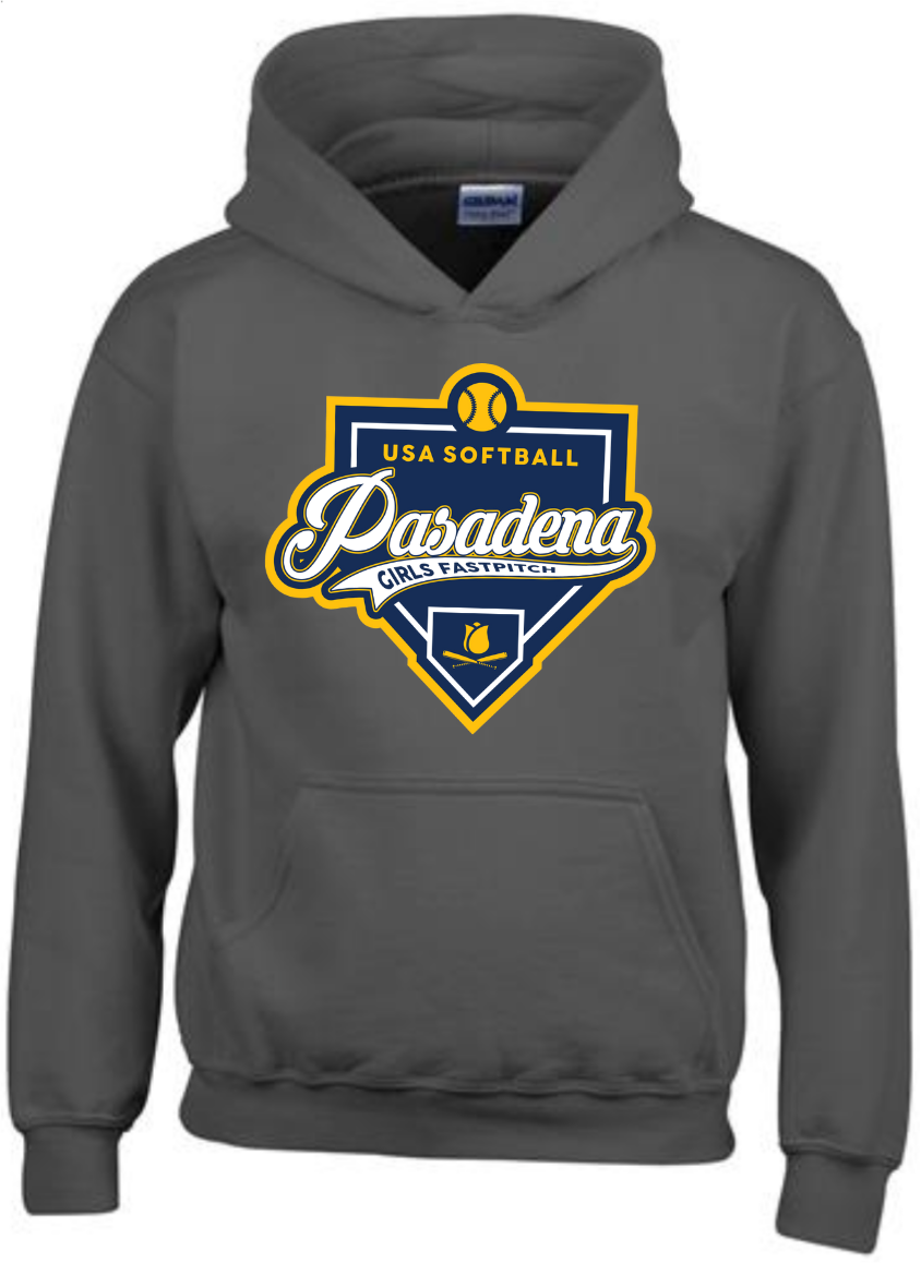 PGSA Hoodie | Charcoal (Logo: Plate Logo)