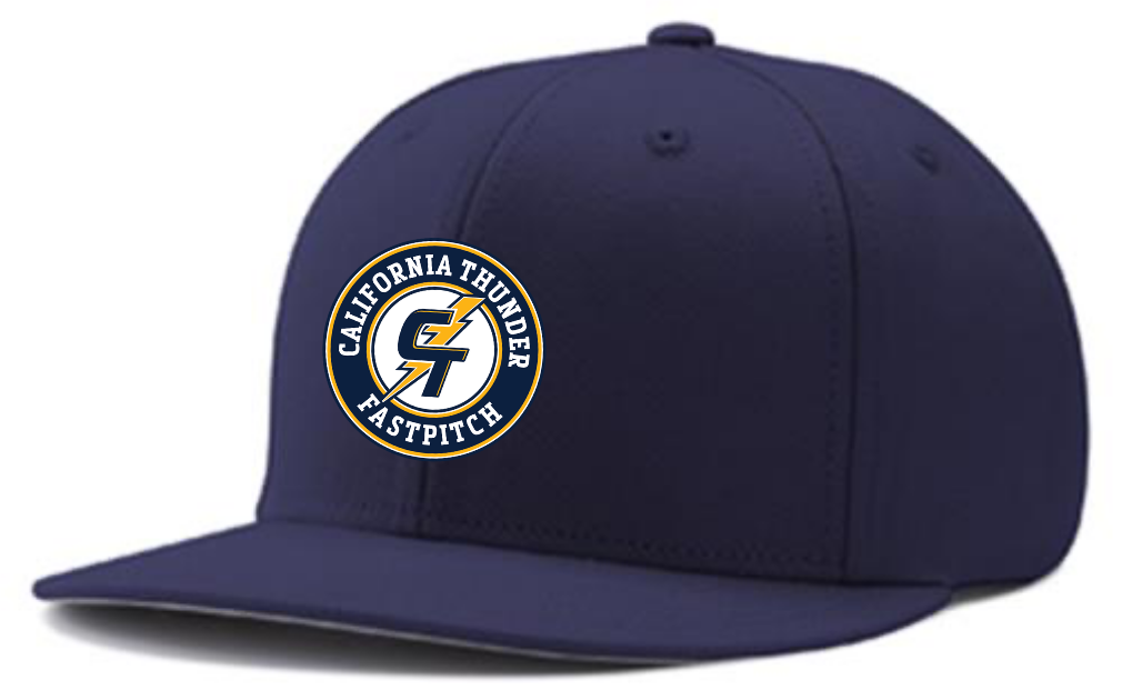 CT SnapBack Hat | Navy (Logo: PVC Patch Circle Logo)