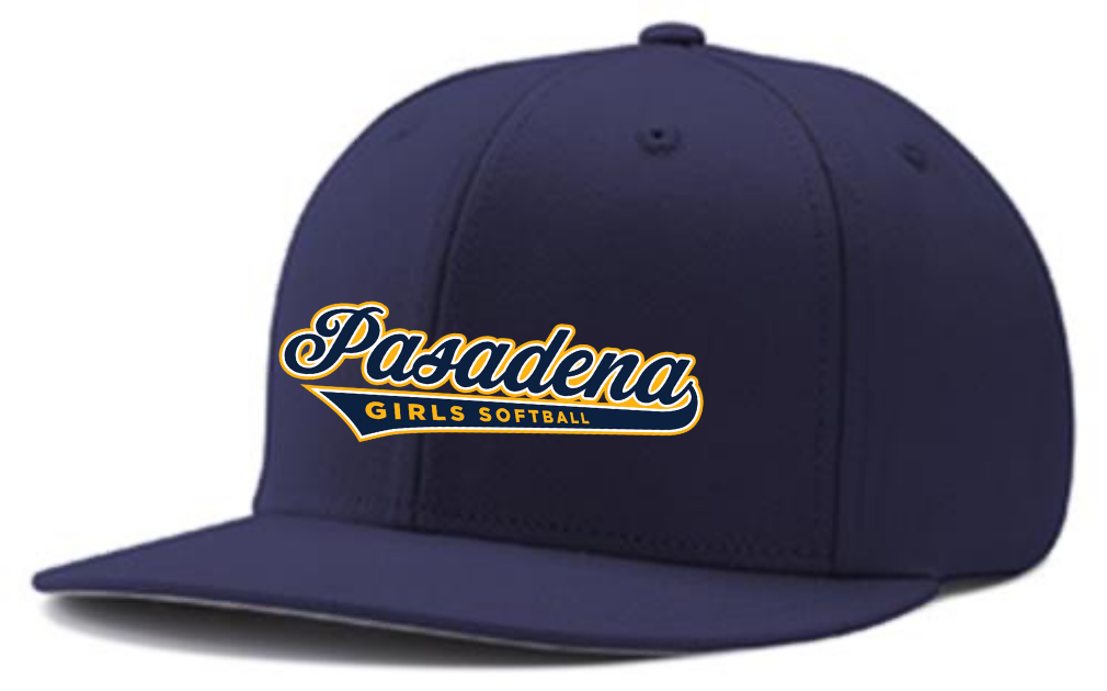 PGSA SnapBack Hat | Navy (Logo: Navy w/ Gold outline "Pasadena")