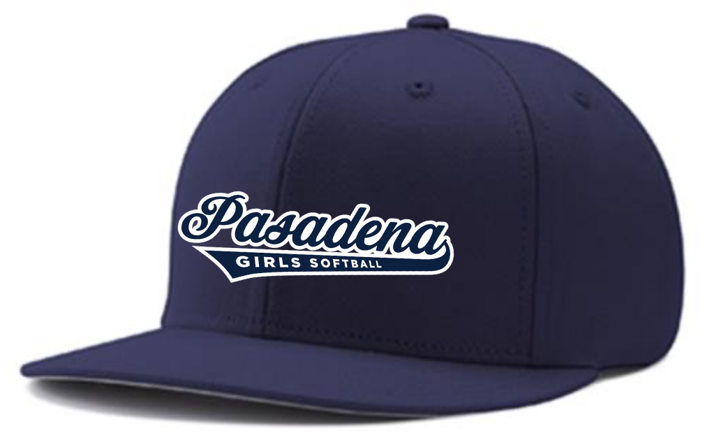 PGSA SnapBack Hat | Navy (Logo: Navy w/ White Outline "Pasadena")