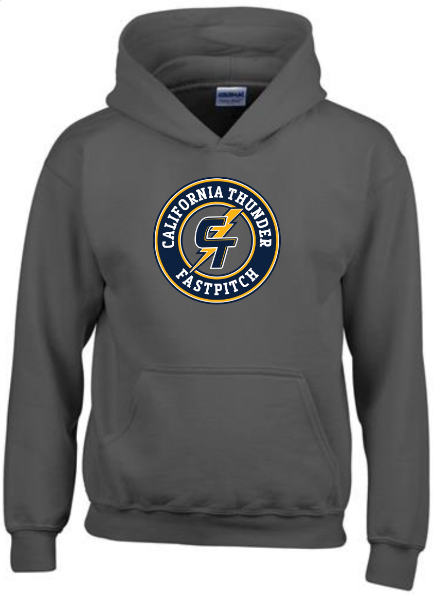 CT Hoodie | Charcoal (Logo: Circle Logo)
