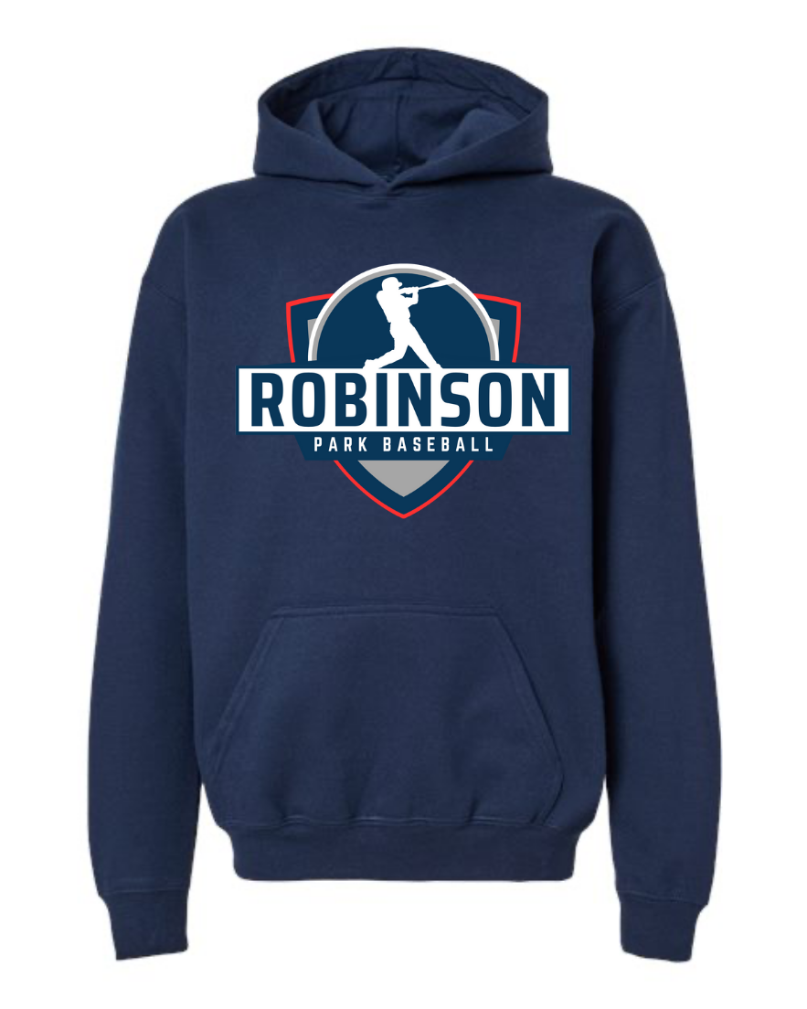 WPLL Hoodie | Navy (Logo: Robinson Park Shield)