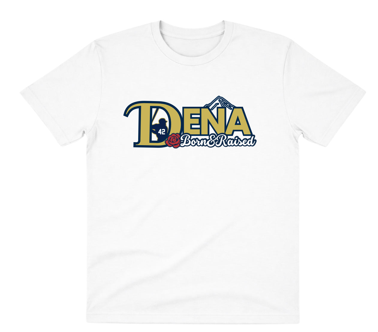 Dena White Shirt: Born & Raised