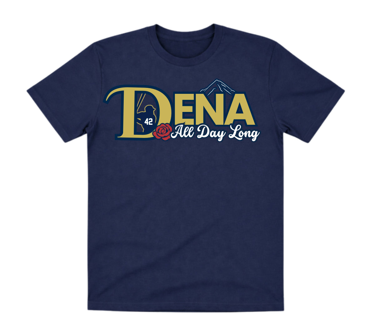 Dena Navy Shirt: All Day Long