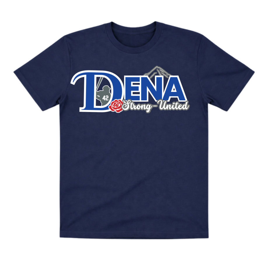 Dena Navy Shirt: Strong United