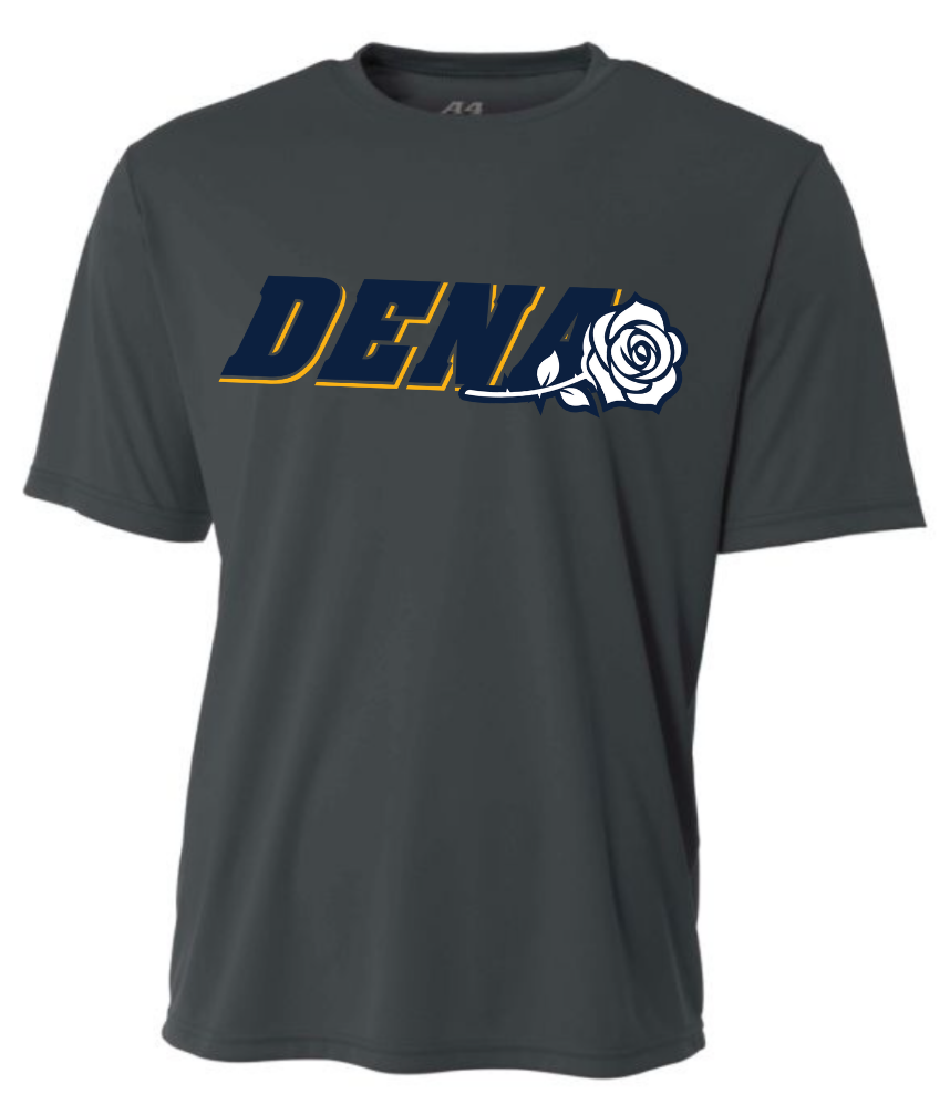 PGSA Dri Fit | Charcoal (Logo: Navy w/ Gold DENA)