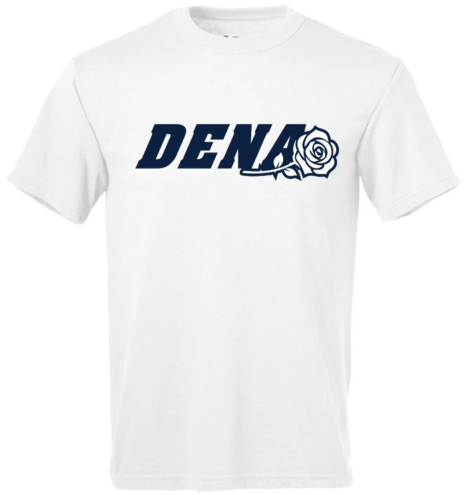 PGSA Dry Fit | White (Logo: Navy w/ White DENA)