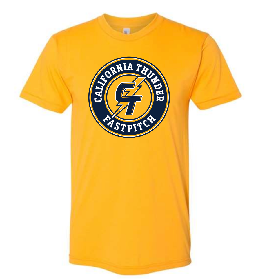 CT Dri Fit | Gold (Logo: Circle Logo)