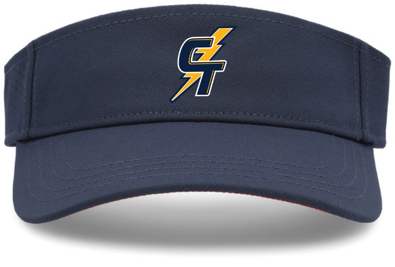 CT Visor | Navy (Logo: CT Bolt Logo)