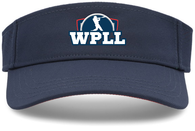 WPLL Visor | Navy (Logo: WPLL)