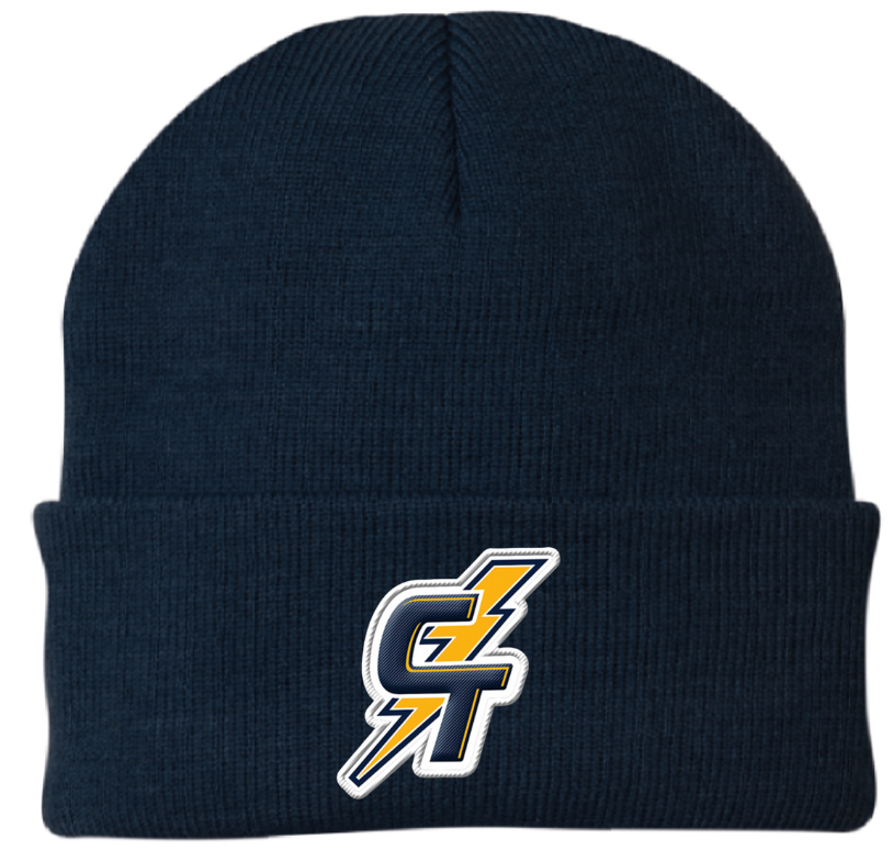 CT Beanie | Navy (Logo: Bolt)