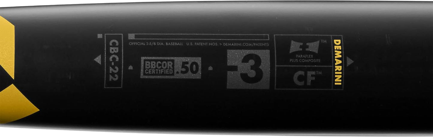 2022 CF (-3) BBCOR Baseball Bat - 30", 31", 32", 33", 34"