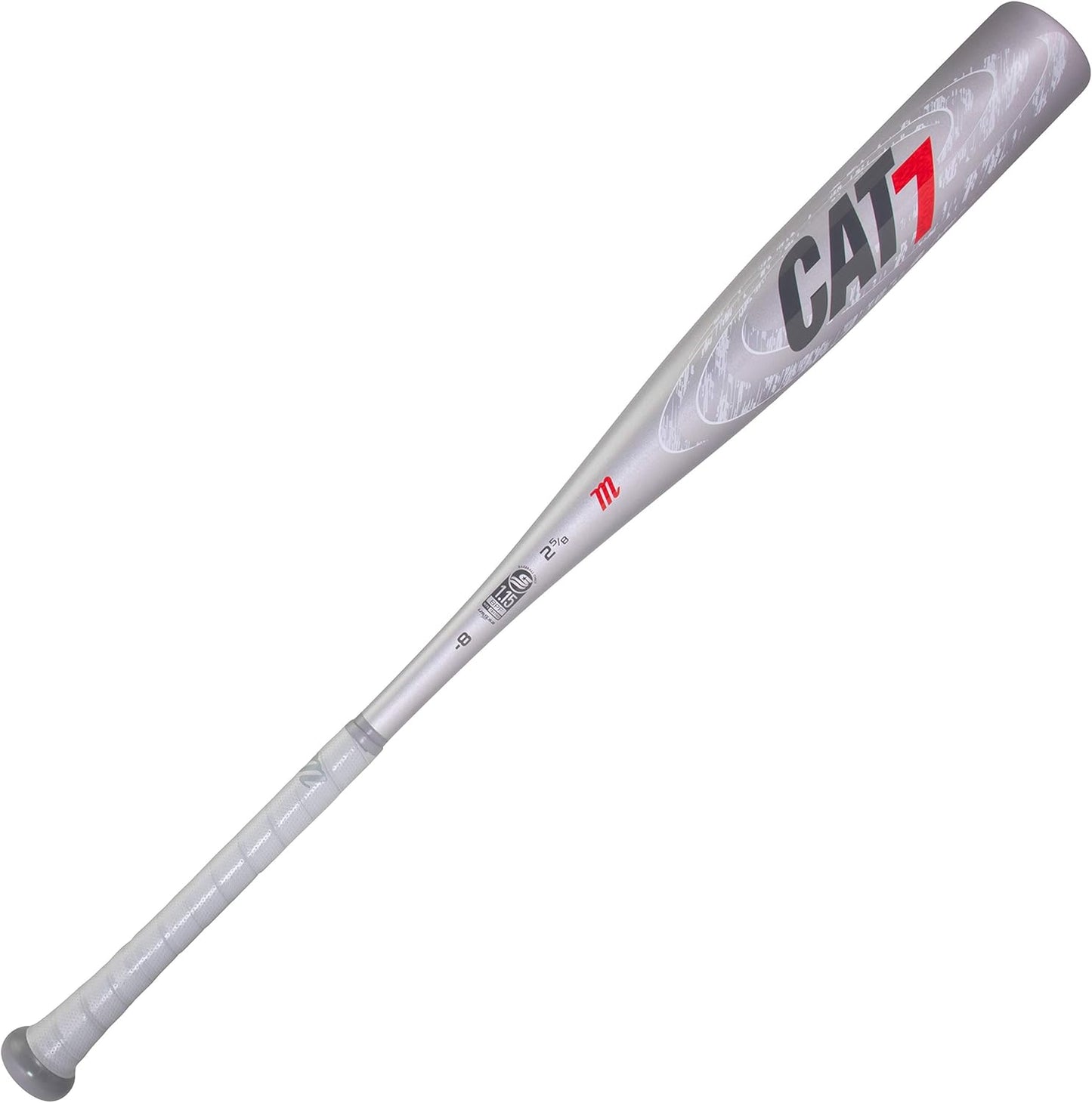 CAT7 Silver USSSA Senior League Baseball Bat