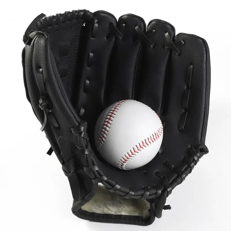 Outdoor Sport Baseball Glove Softball Practice Equipment Size 9.5/10.5/11.5/12.5 Left Hand for Kids/Adults Man Woman Training