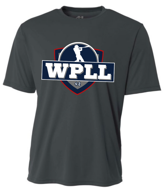 Youth Charcoal Dri Fit: "WPLL Shield "Logo
