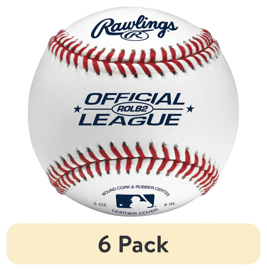 (6 Pack)  12U ROLB2 Youth Baseball, 1 Count