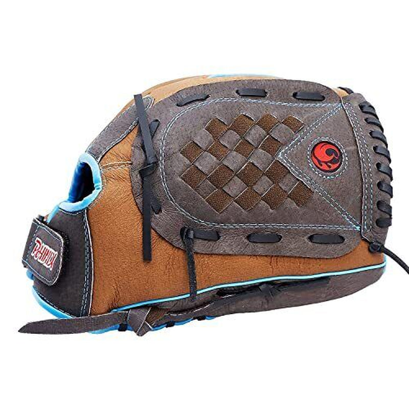 12 1/2 Inch All Pigskin Baseball & Softball Gloves Tan & Brown