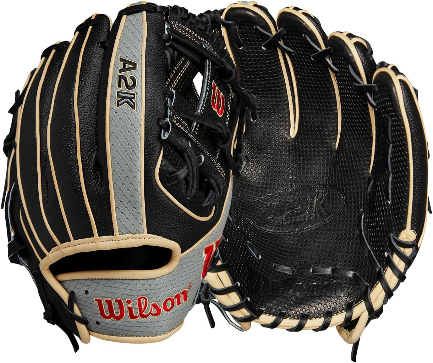 A2K Infield Baseball Gloves - 11.5", 11.75" and 12", Right Hand Throw