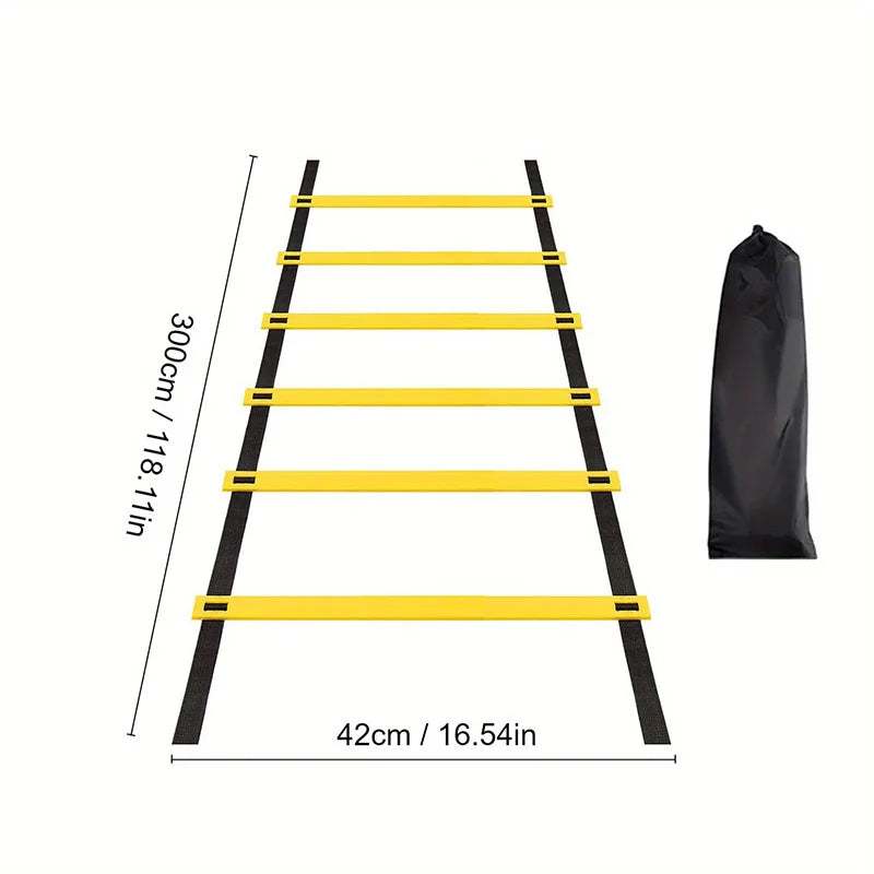 Agility Ladders Nylon Straps for Speed Training and Sports Flexibility Agility Football Training Energy Ladder Equipment