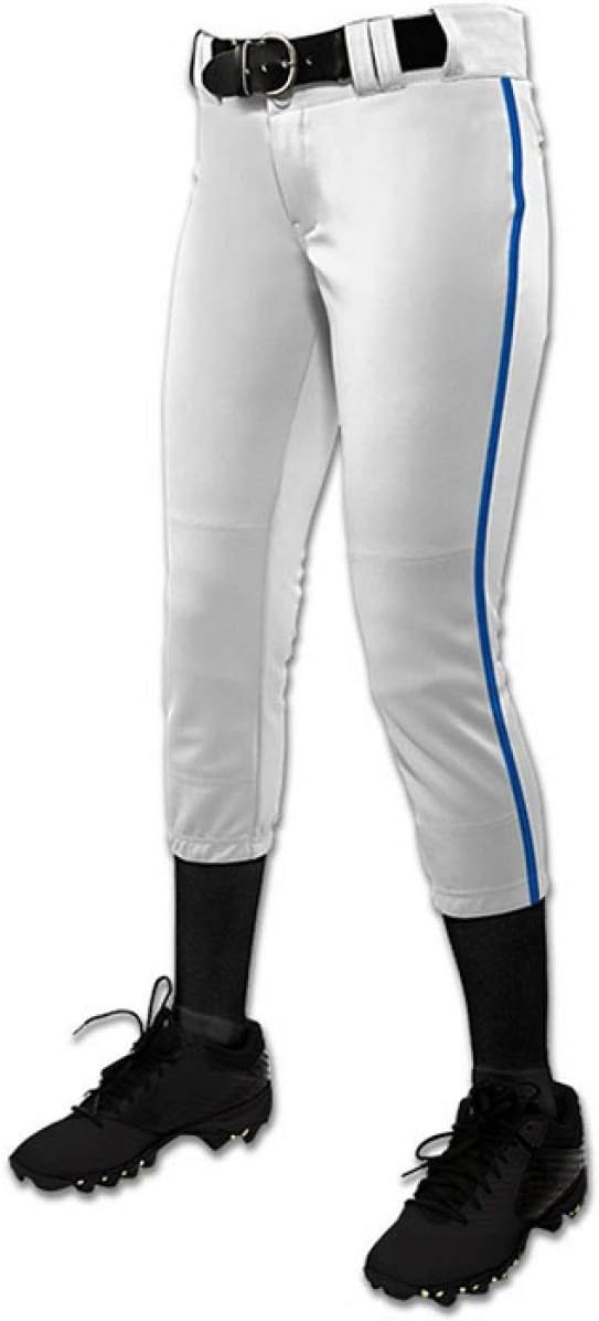 Women'S Tournament Traditional Low-Rise Softball Pants with Braid