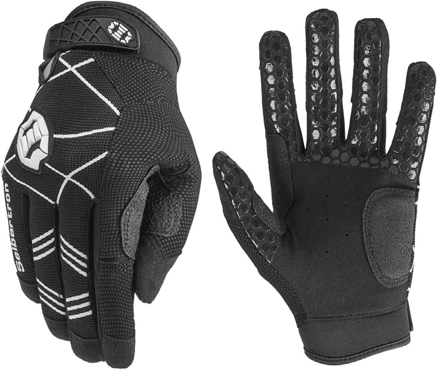 B-A-R PRO 2.0 Signature Baseball/Softball Batting Gloves Super Grip Finger Fit for Adult and Youth