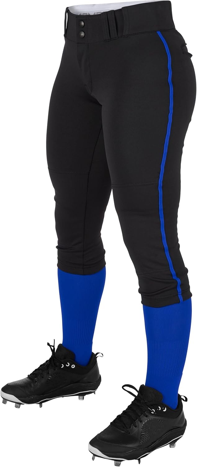 Women'S Tournament Traditional Low-Rise Softball Pants with Braid