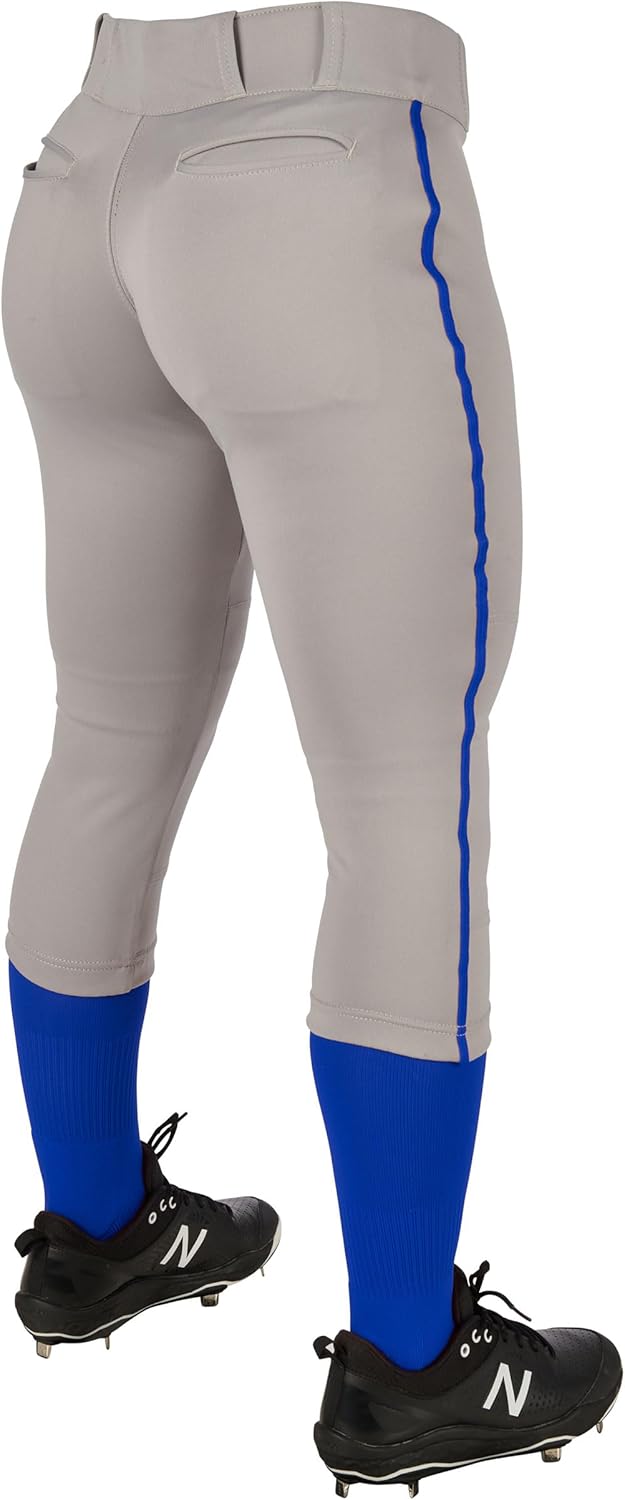 Women'S Tournament Traditional Low-Rise Softball Pants with Braid