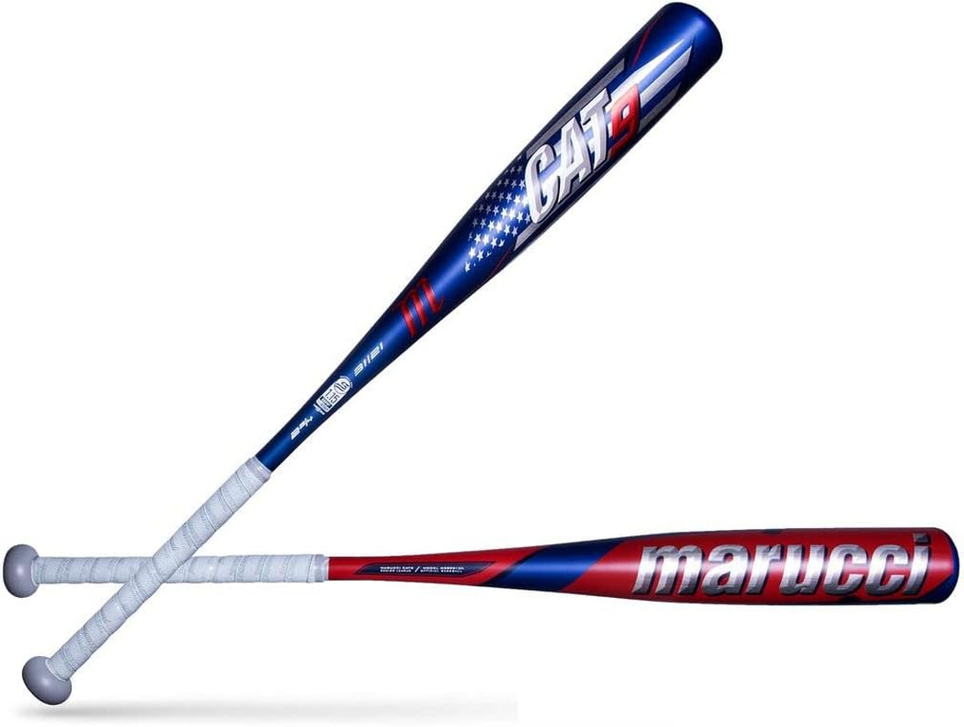 CAT9 Pastime USSSA Senior League Metal Baseball Bat, 2 3/4" Barrel