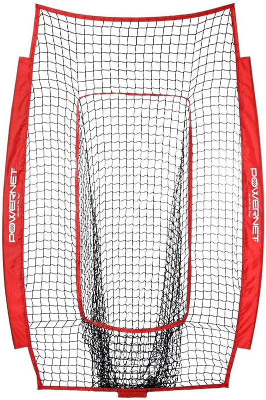 Infielder Training Net for Baseball Softball Drills (NET ONLY) Replacement, Heavy Duty Knotless, Durable PU Coated Polyester, Double Stitched Seams for Extra Strength