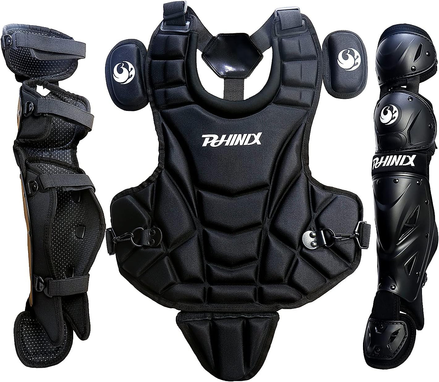 Catcher Chest Protector and Leg Guards Recommended for Ages 9-12