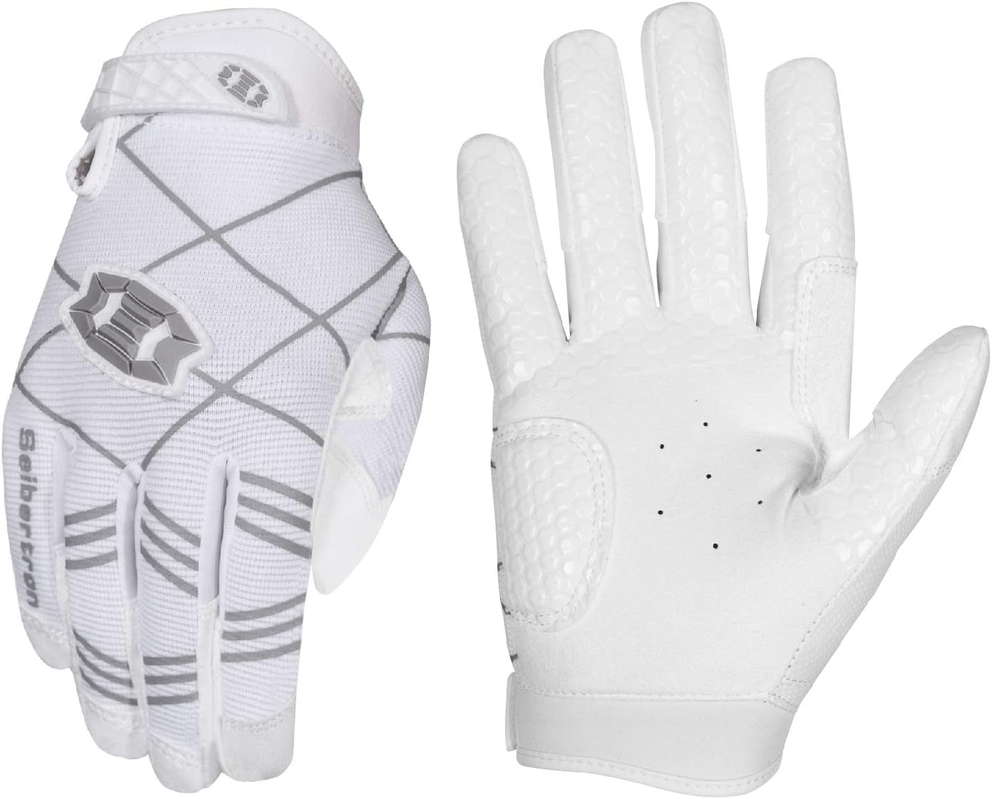 B-A-R PRO 2.0 Signature Baseball/Softball Batting Gloves Super Grip Finger Fit for Adult and Youth