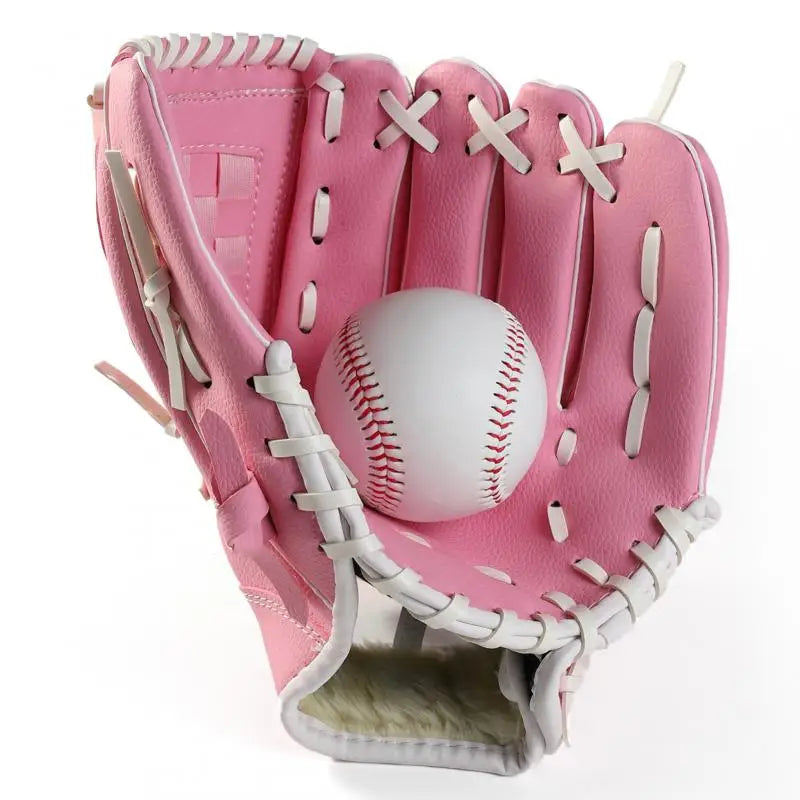 Outdoor Sport Baseball Glove Softball Practice Equipment Size 9.5/10.5/11.5/12.5 Left Hand for Kids/Adults Man Woman Training