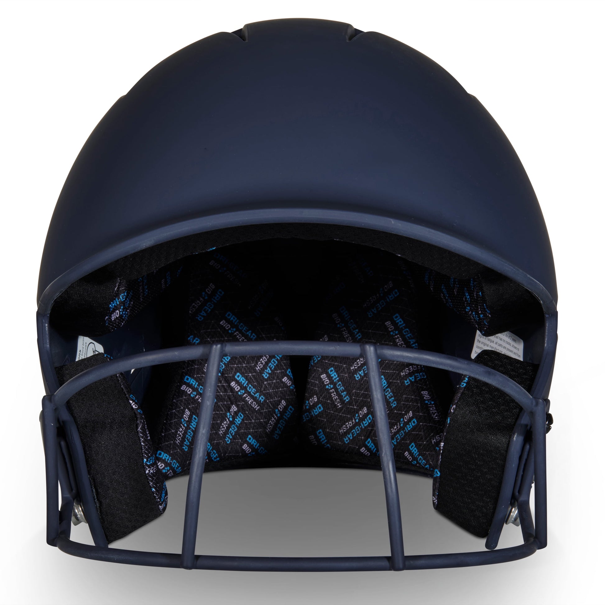 HX Rise Matte Senior Fastpitch/Softball Batting Helmet W/ Facemask Navy