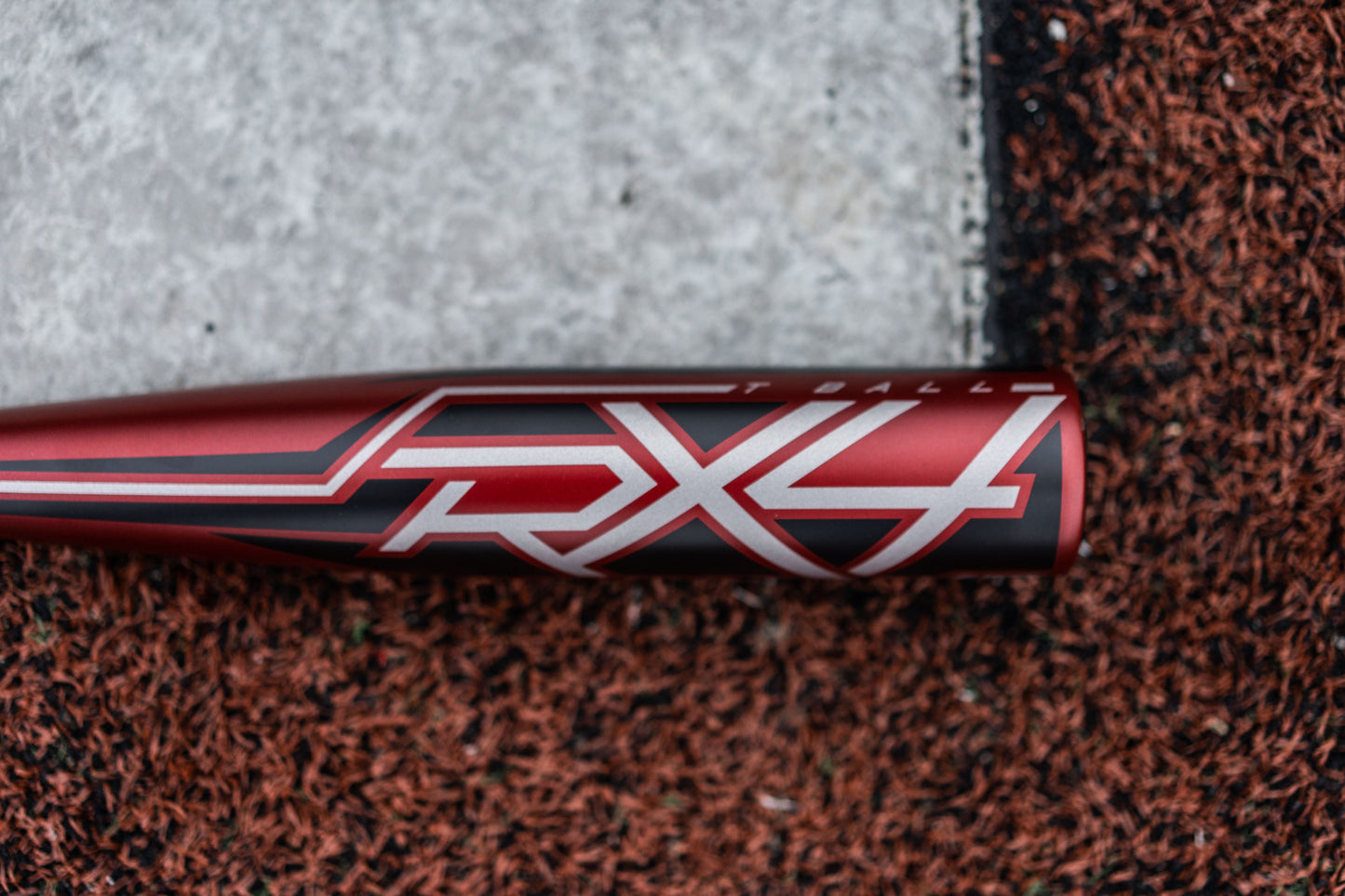 RX4 Red Youth T-Ball Bat, 25 Inch (-12)