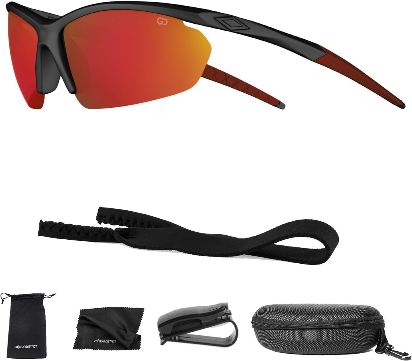 Polarized UV400 Sport Sunglasses Anti-Fog Ideal for Driving or Sports Activity