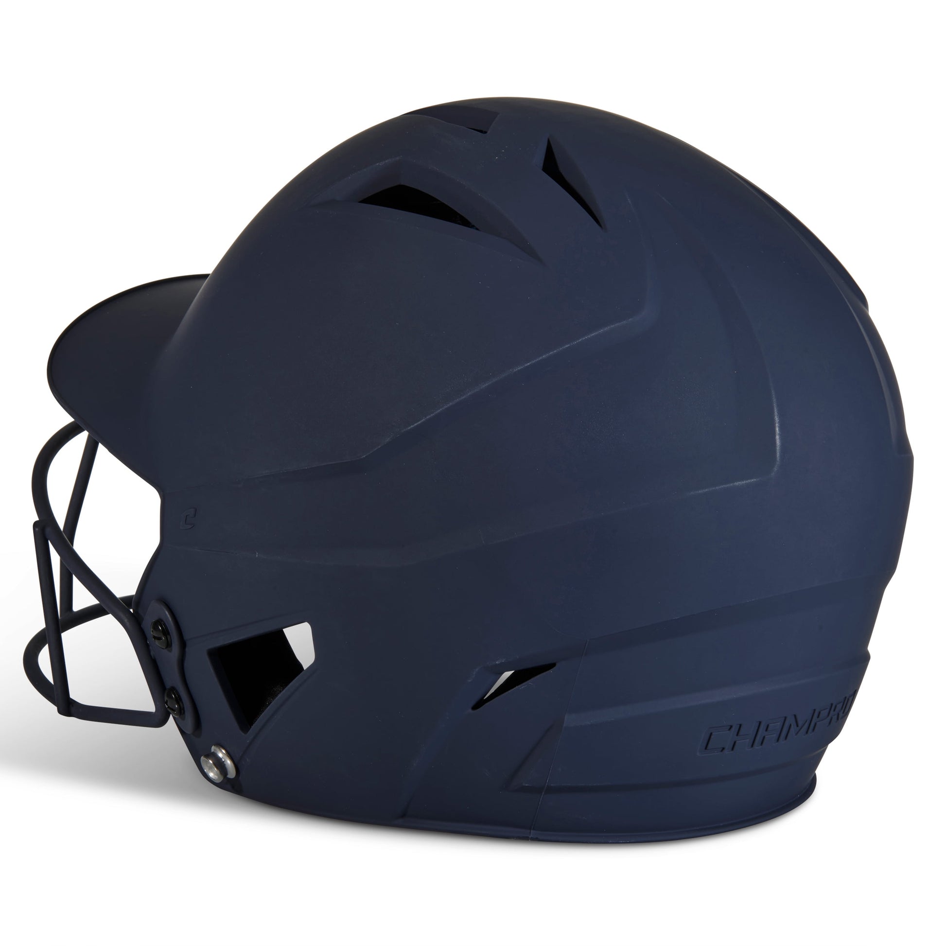 HX Rise Matte Senior Fastpitch/Softball Batting Helmet W/ Facemask Navy