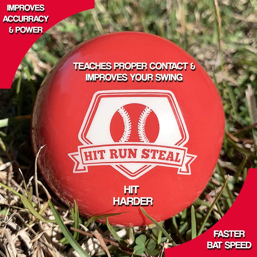 Warm-Up Weighted Baseballs (Multi Pack, 15Oz), Maximize Pitching Power with 3 Inch Ball - Durable Balls for Arm Strength Development That Amplify Your Pitching Speed, Control, and Overall Game Master