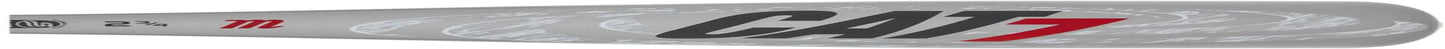 CAT7 Silver USSSA Senior League Baseball Bat