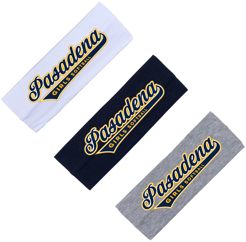 Head Band (Navy/Gold Pasadena Logo)
