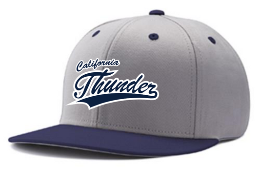 Grey/Navy Hat: Navy w/ White "Thunder" Logo